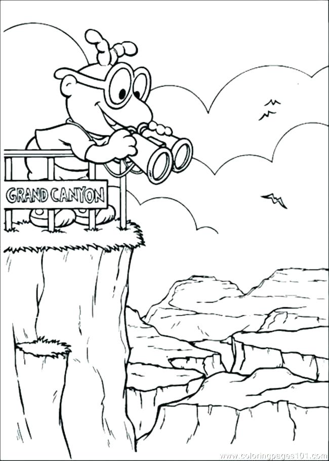 650x912 Landform Coloring Pages