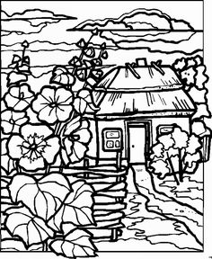 236x288 Landscape For Adults Free Coloring Pages On Art Coloring Pages