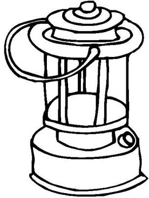 302x400 Lantern Coloring Book Page Paths, Bible And Lights
