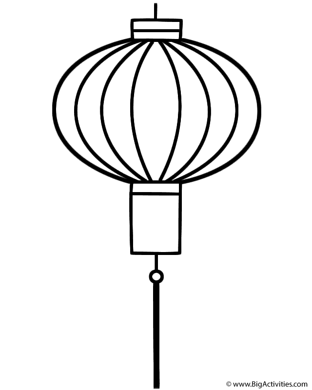 640x800 Lantern Coloring Pages To Print Free Coloring Sheets
