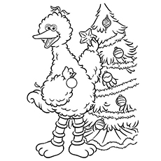 230x230 Top Free Printable Big Bird Coloring Pages Online