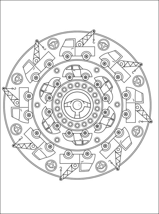 560x750 Free Large Mandala Coloring Pages Free Mandala Coloring Page
