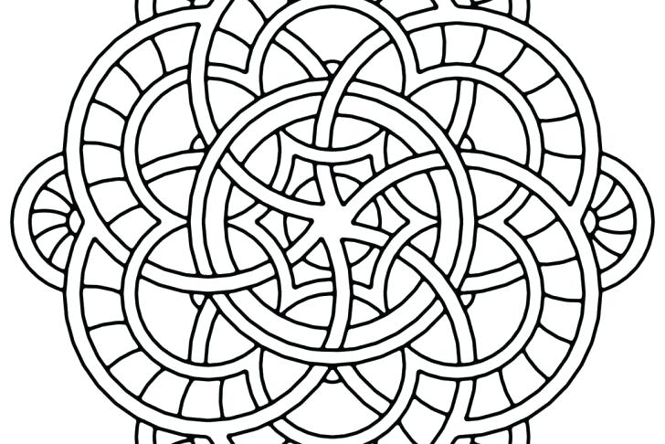 728x486 Lotus Mandala Coloring Pages Printable Large Mandala Coloring