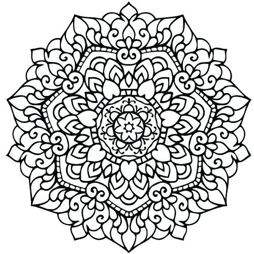 500x500 Mandala Coloring Pages Pdf Alluring Mandala Coloring Pages Pdf