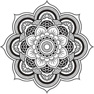 300x301 Photos Free Large Mandala Coloring Pages