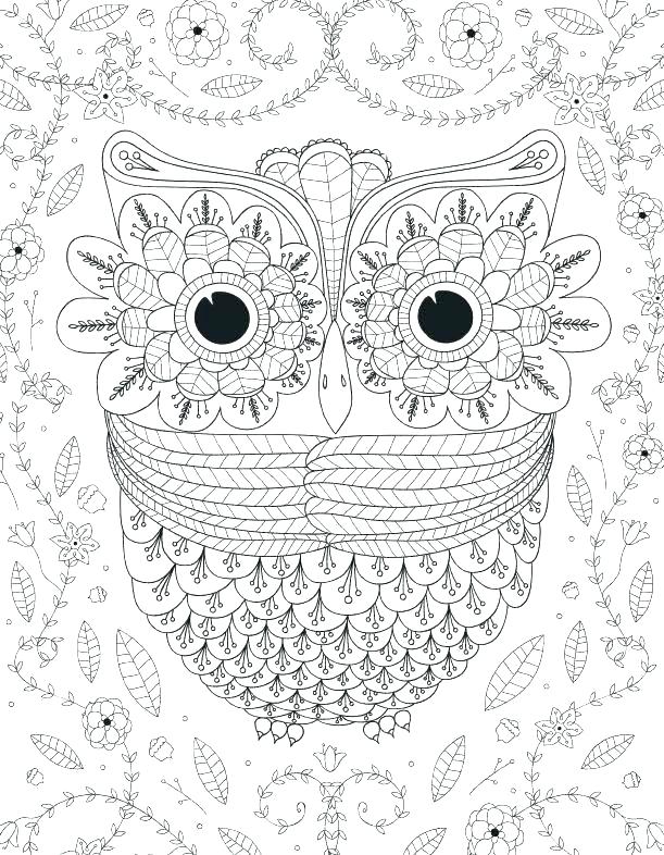 611x786 Large Print Coloring Pages