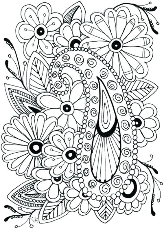 567x794 Large Coloring Pages To Print