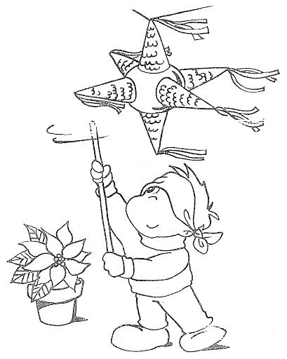 Las Posadas Coloring Pages at GetDrawings | Free download