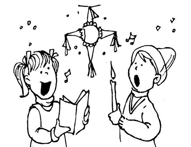 640x494 Villancicos Las Posadas Coloring Worksheets, Yummy