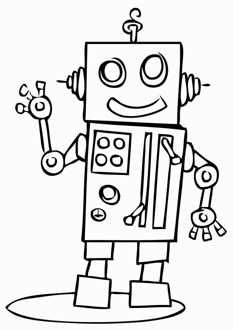 763x1079 Robots Coloring Pages Coloring Pages Robot