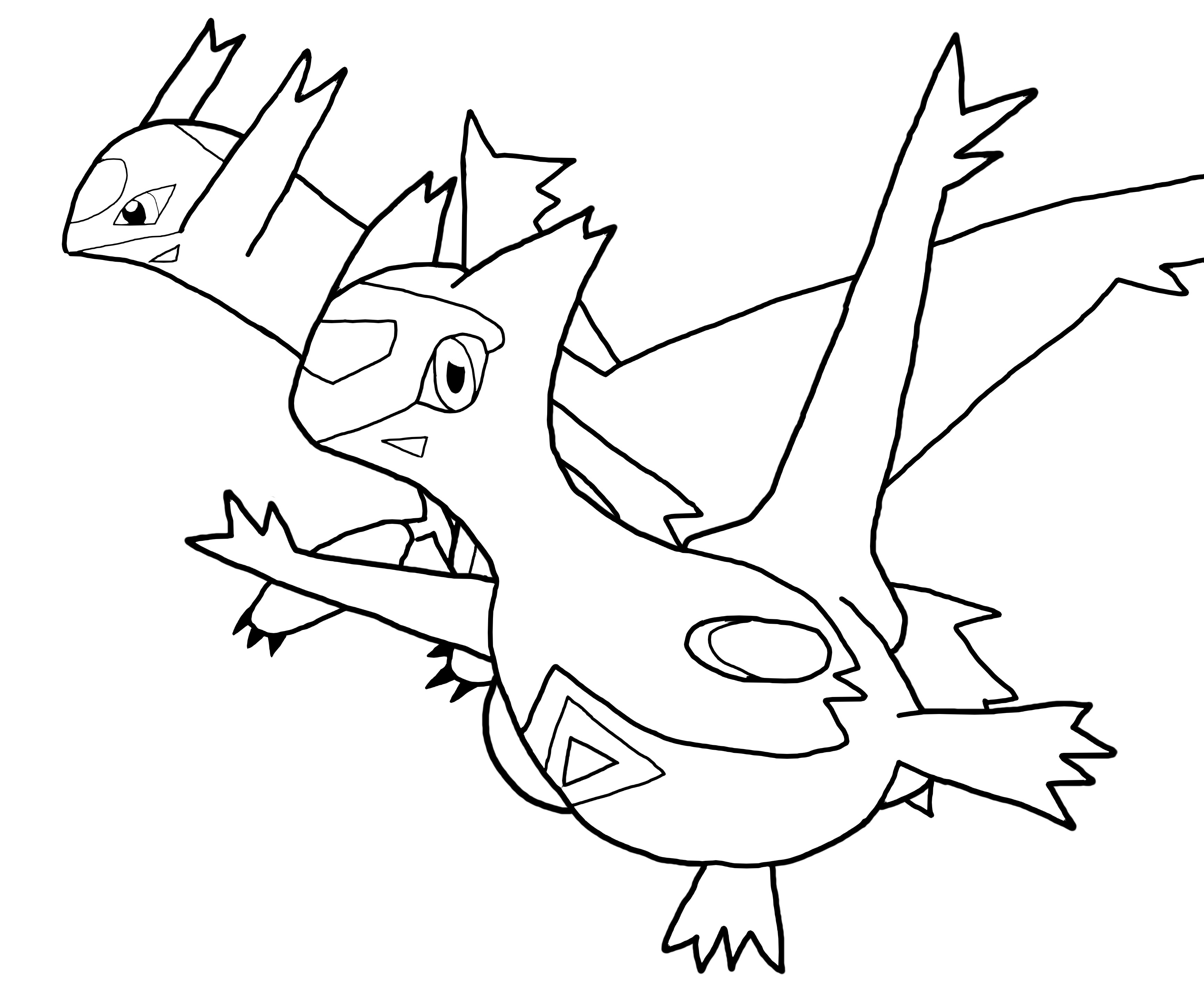 3468x2904 Latios And Latias Coloring Pages Printable F Lineart