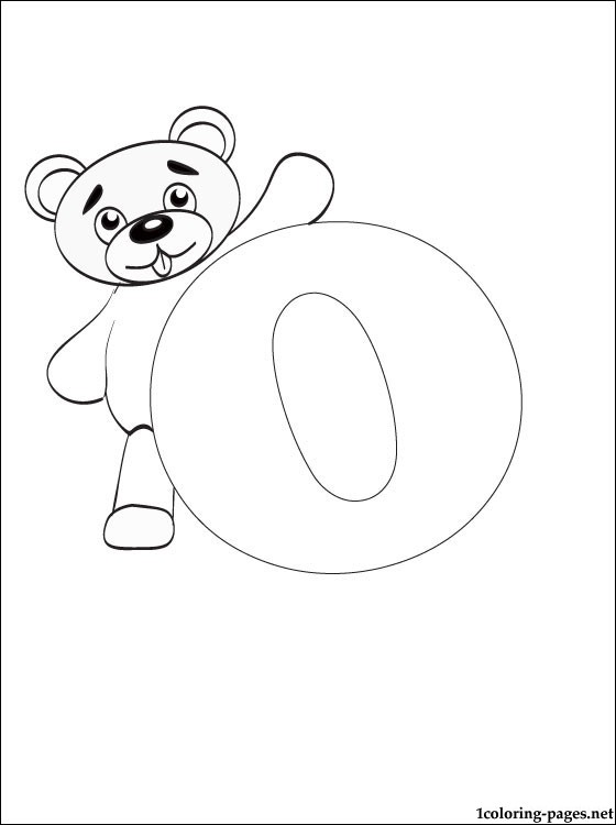 560x750 Letter O Coloring Page Coloring Pages
