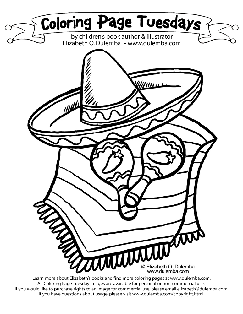 773x1000 Coloring Page Tuesday