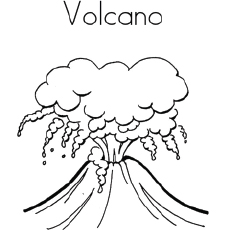 230x230 Top Free Printable Volcano Coloring Pages Online
