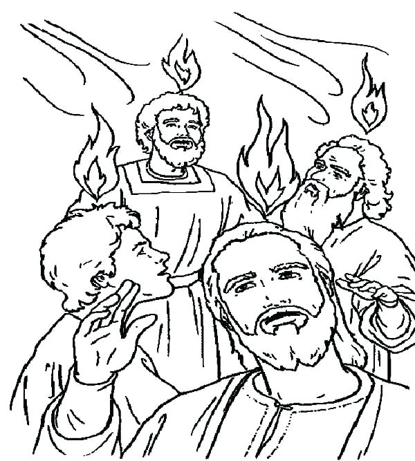 600x667 Pentecost Coloring Pages Coloring Page Celebrate Giving