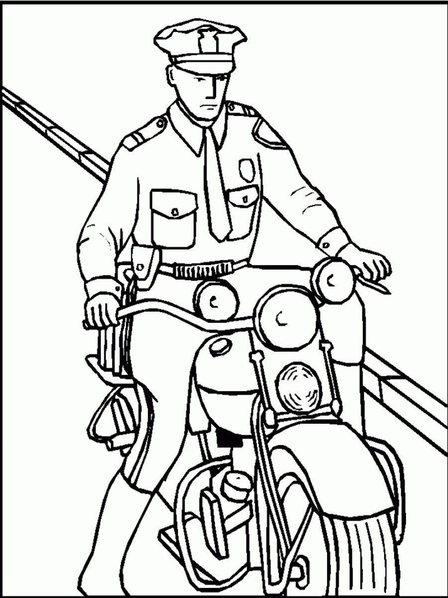 900x1200 Free Police Coloring New Police Coloring Books