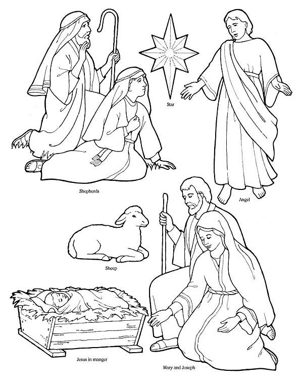 590x768 Christmas Coloring Pages Lds Best Nativity Coloring Pages Ideas