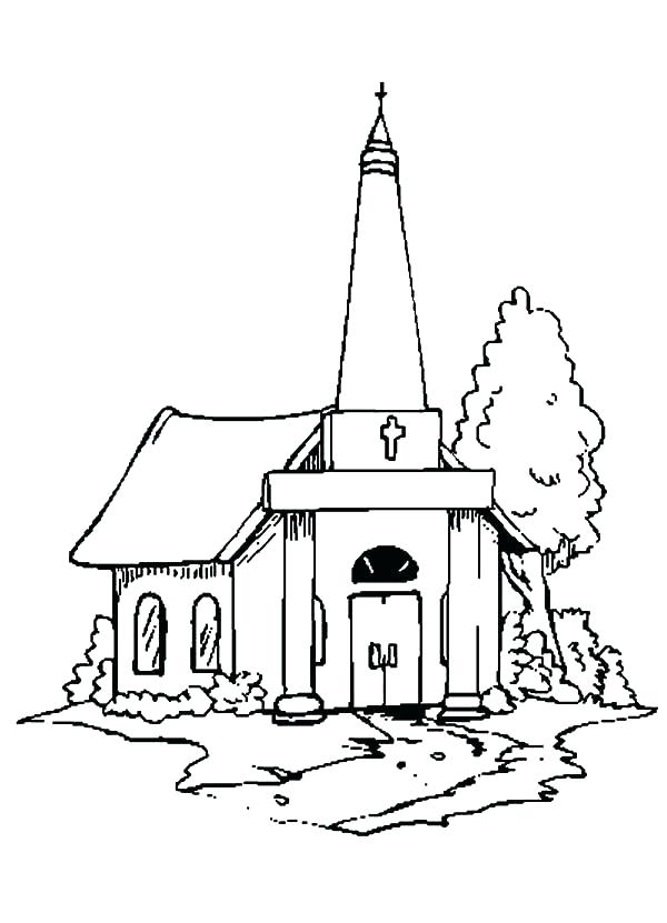 600x831 Lds Church Building Coloring Page Pages Seven Sacraments Sheets