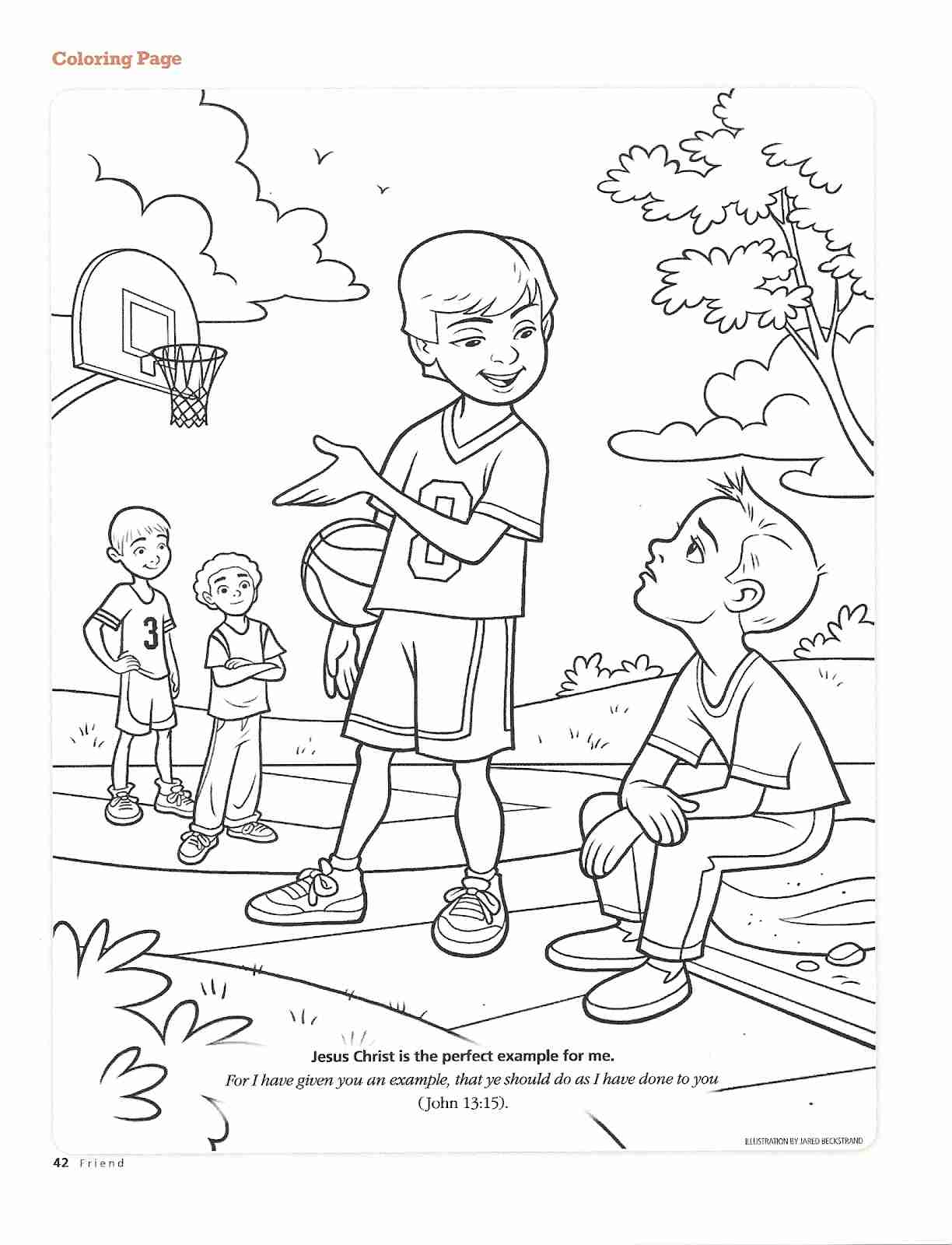 1224x1600 Useful Lds Org Coloring Pages A Family Reading Together Children S