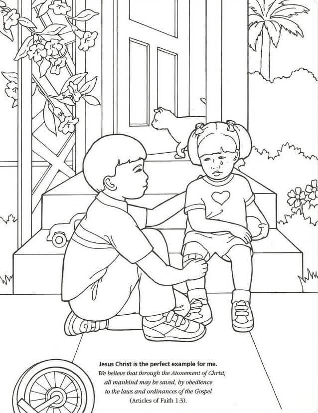 638x828 Latter Day Saints Coloring Pages