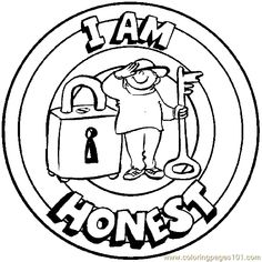 236x236 All Quotes Coloring Pages Coloring Pages Honesty