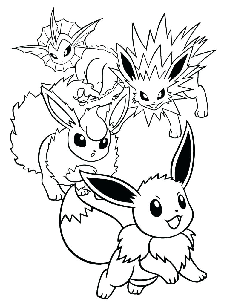 760x1024 Leafeon Coloring Pages Coloring Sheets Perfect Ninja Printable
