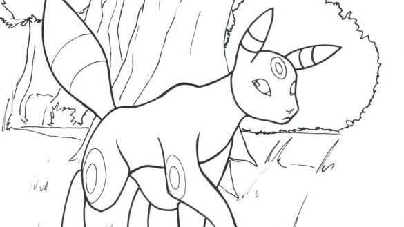 585x329 Leafeon Coloring Pages Com Leafeon Coloring Pages