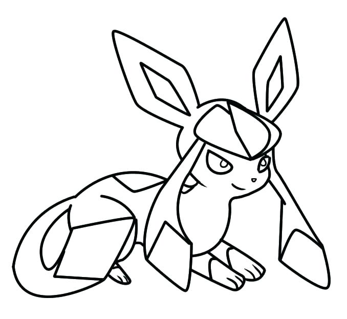 678x623 Leafeon Coloring Pages Ex A Pokemon Leafeon Coloring Pages