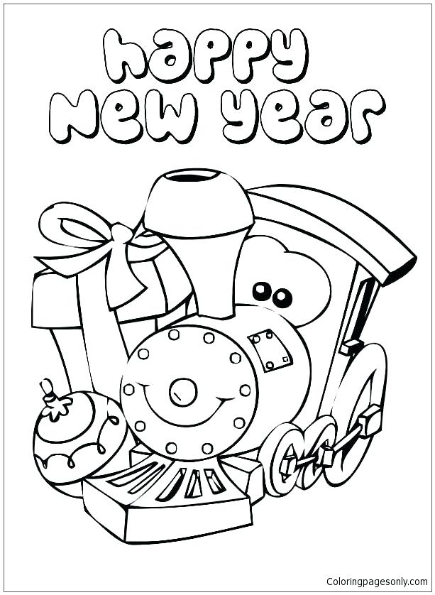 613x838 New Year Coloring Pages Bendy Coloring Pages Photos Home