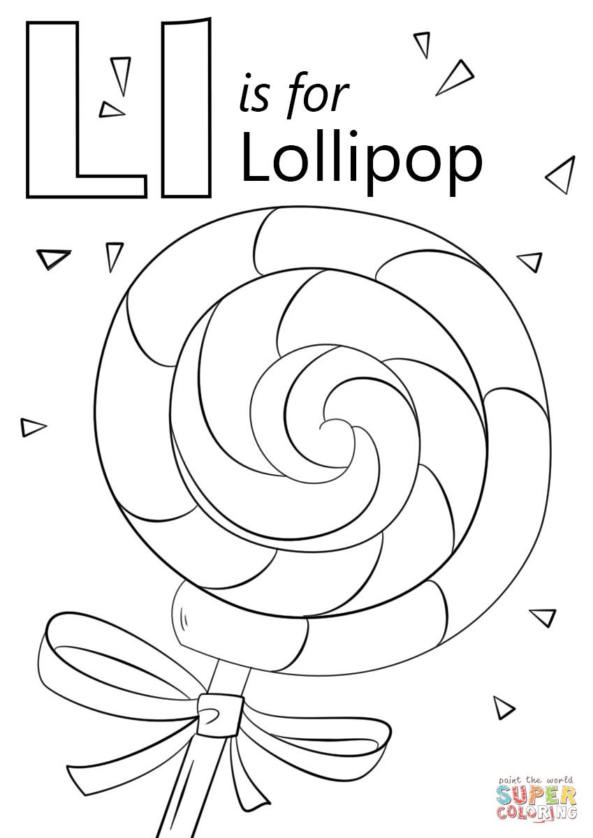 849x1200 Free Coloring Pages Letter A Fresh L Alphabet Learning Page