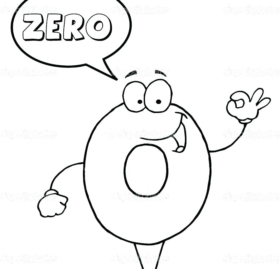 898x864 Number Coloring Page Coloring Pages