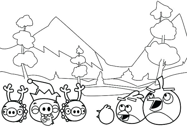 600x424 Angry Birds Coloring Pages For Learning Colors Angry Birds