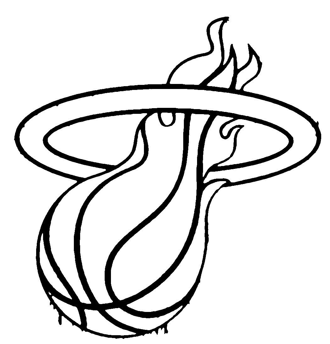 1050x1094 Nba Logo Drawing With Jordan Coloring Pages