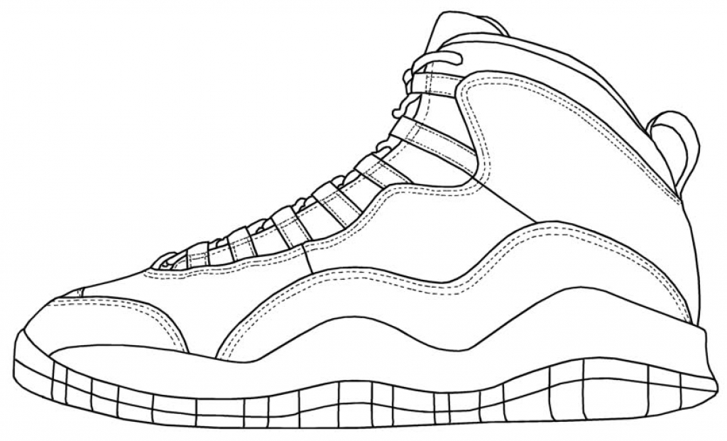 1024x621 Super Ideas Shoe Coloring Page Terrific Lebron James Pages