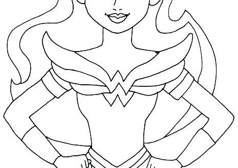 465x329 Batgirl Coloring Pages