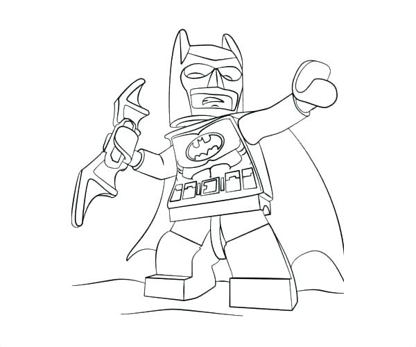 600x500 Lego Batman Printable Coloring Pages Lego Batman Printable