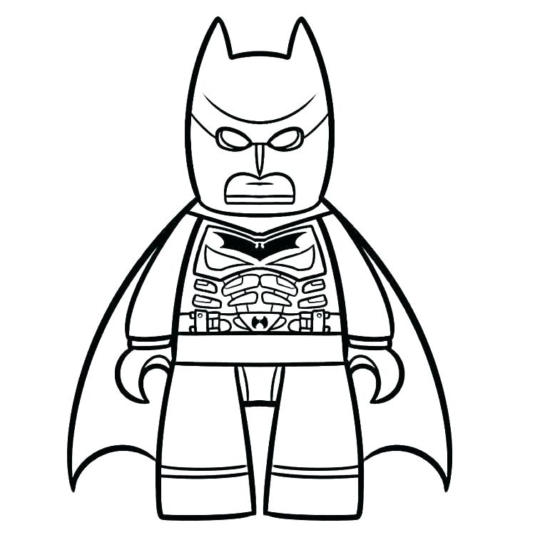 750x750 Lego Robin Coloring Pages