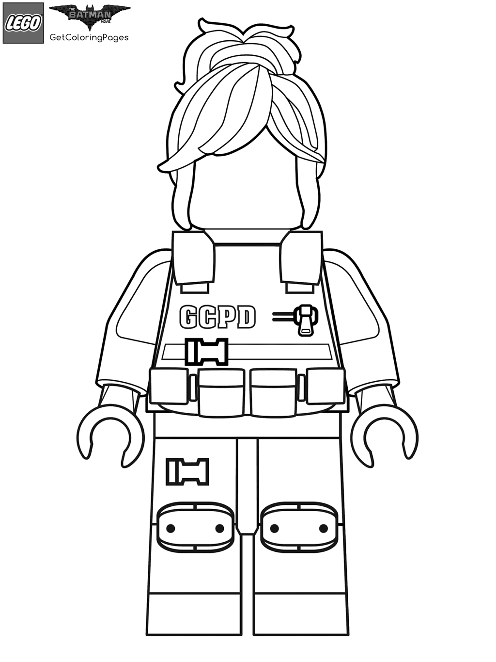1024x1365 The Lego Batman Movie Coloring Pages