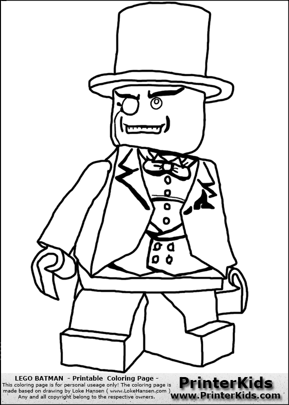 580x812 Batman Lego Coloring Pages