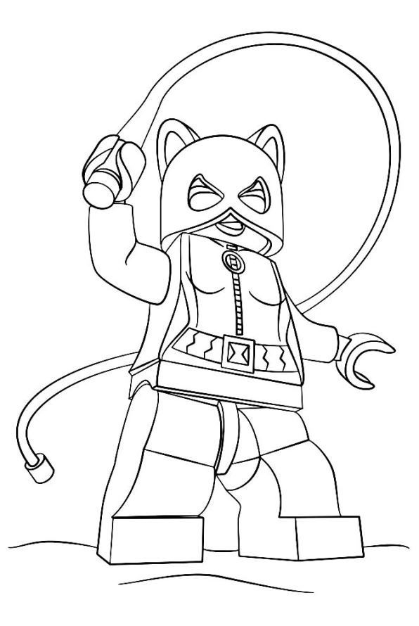 596x890 Kids N Coloring Pages Of Lego Batman Movie