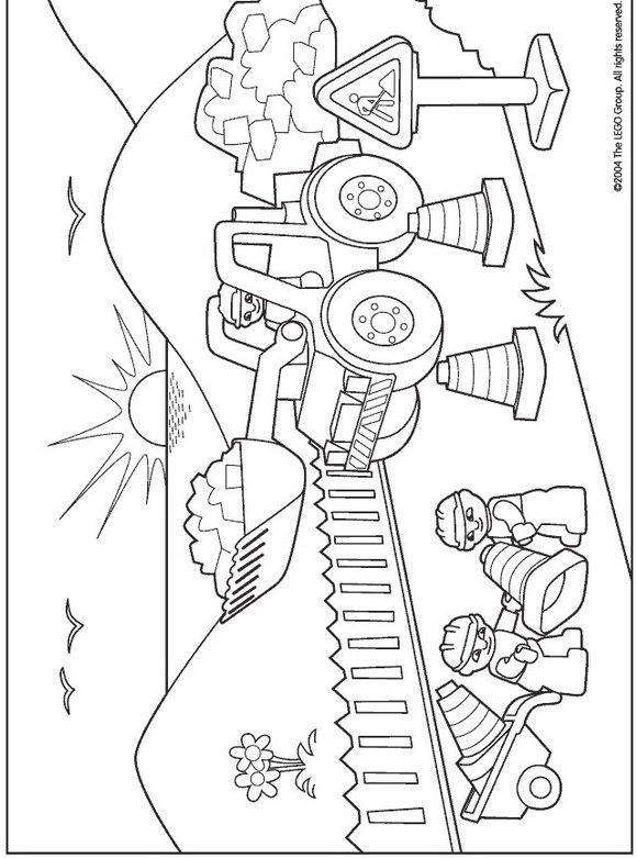 580x781 Kids N Coloring Pages Of Lego Duplo