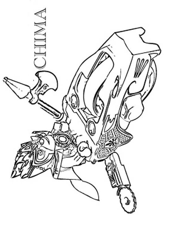 566x800 Lego Chima Coloring Pages
