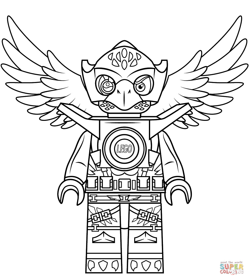 1015x1140 Lego Chima Eagle Eris Coloring Page Free Printable Coloring Pages