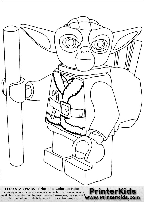 580x812 Christmas Coloring Pages Lego Star Wars