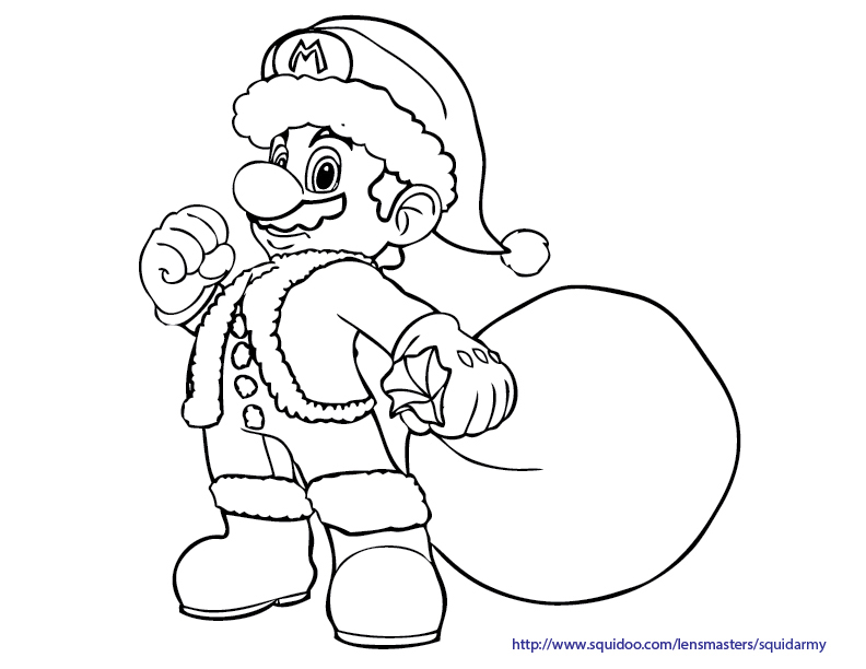 792x612 Christmas Coloring Pages Free