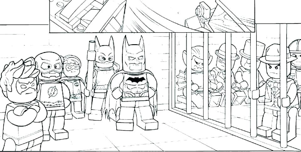 960x485 Lego City Coloring Pages