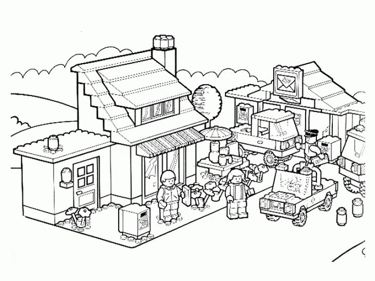 730x547 Free Printable Lego City Coloring Page Online Fun Coloring Pages