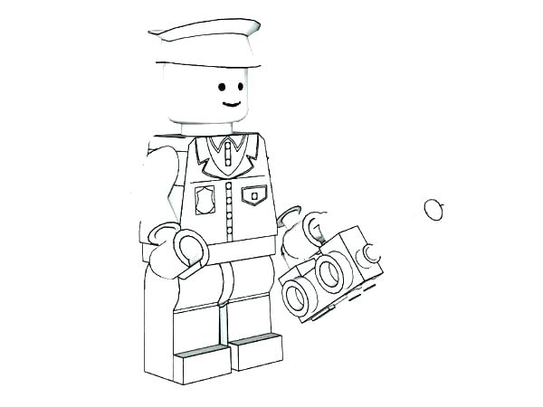 600x450 Lego Police Coloring Pages City Coloring Pages With City Police