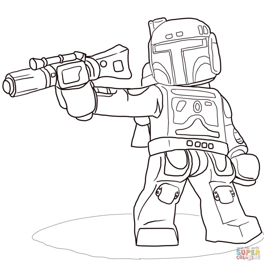 1024x1024 Lego Star Wars Coloring Pages