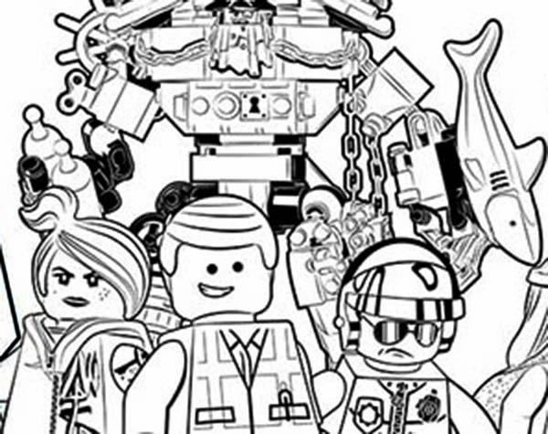 600x475 Lego Duplo For Lego The Movie Coloring Pages Batch Coloring